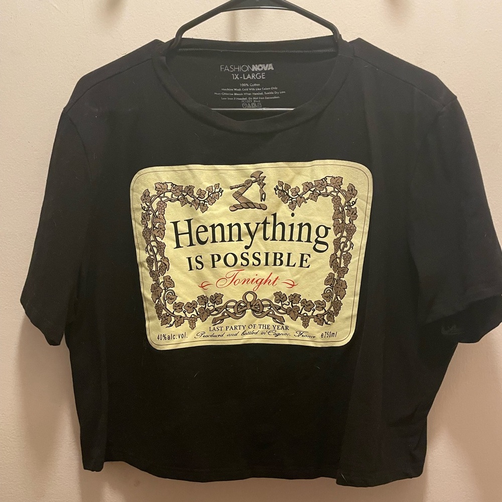 Hennything is Possible Tonight Crop Top